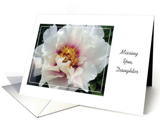 Missing You, to Estranged Daughter card (913801)