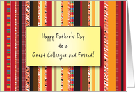 Father’s Day, to Business Colleague/Coworker card