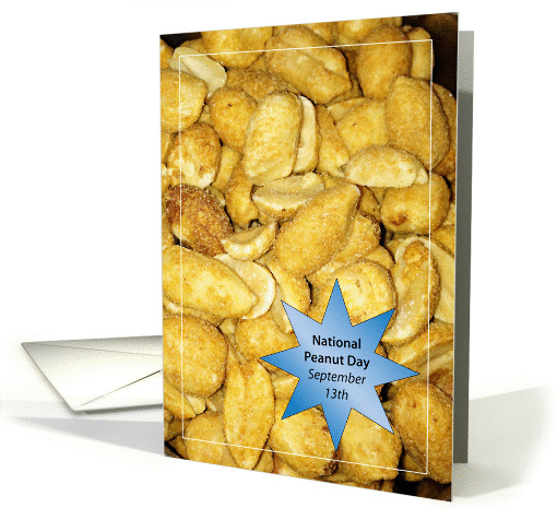 National Peanut Day, Sept. 13 card (916950)