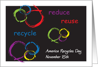 America Recycles Day, Nov. 15 card