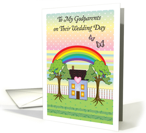 Congratulations, Wedding for Godparents card (924523)