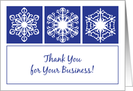 Christmas From Snow Removal Business card