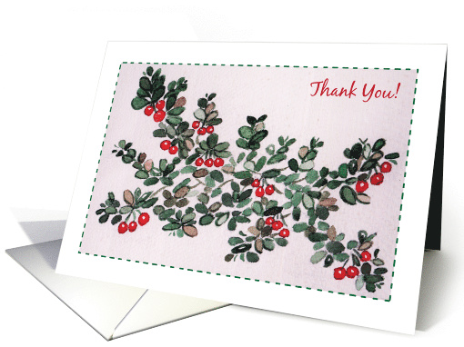 Thank you, For Attending Christmas Party card (932977)