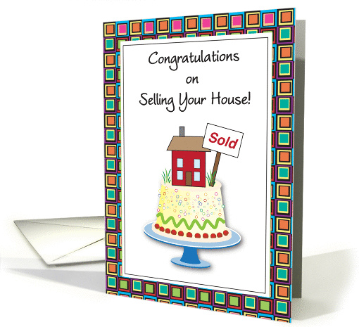 Congratulations on Selling Your House card (933913)