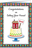 Congratulations on Selling Your House card