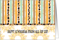 Kwanzaa from all of us card