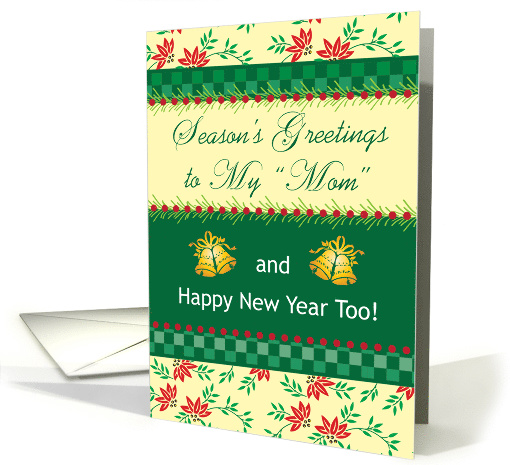 Christmas, Like my Mom, Gold Bells card (938091)