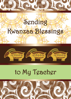 Kwanzaa for Teacher,...