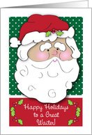 Christmas for Waiter, Santa card