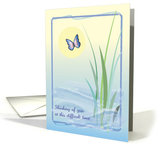 Thinking of You, Religious Theme, water landscape card (960189)