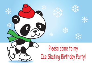 Ice Skating Birthday...