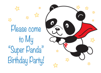 Super Panda Birthday...