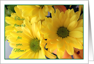 Happy Birthday to Estranged Mom, colorful flowers card