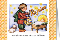 Merry Christmas For Mother of My Children card