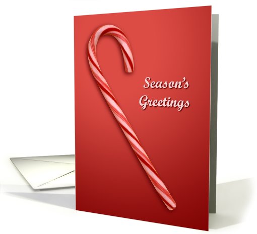 Christmas Candy Cane card (532605)
