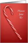 Christmas Candy Cane card