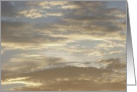 Glory in the morning card