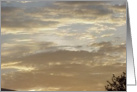 Golden morning card
