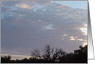 Blue Sky Sunrise card
