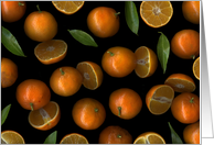 Tangerines card