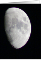 The Moon (blank) card
