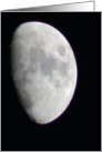 The Moon (blank) card