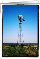 The Old Windmill (blank) card