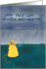 Encouragement-Rain Mouse card