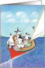 Birthday-Sailing Party card