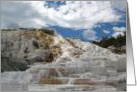 Mammoth Hot Springs, Yellowstone National Park card