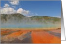 Grand Prismatic Spring, Yellowstone card