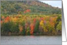The Fall Foliage of Maine card