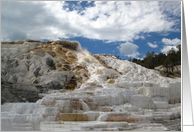 Mammoth Hot Springs, Yellowstone National Park card