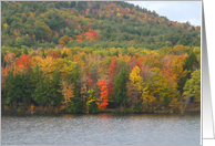 The Fall Foliage of Maine card