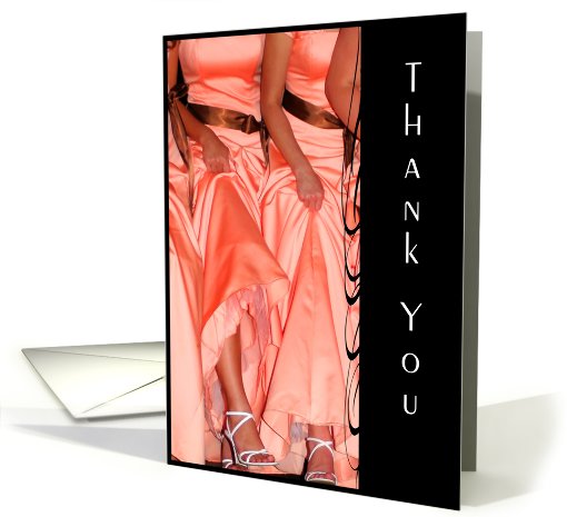 Thank You for Being My Bridesmaid card (467107)