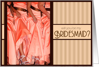 Will You Be My Bridesmaid? card