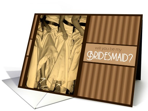 Will You Be My Bridesmaid? card (467146)