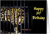 Happy 21st Birthday card