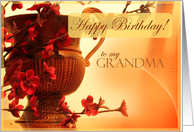 Happy Birthday Grandma card