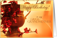 Happy Birthday Great Grandma card