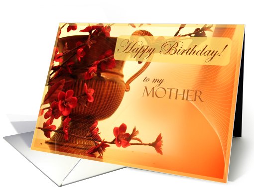 Happy Birthday Mother card (470077)