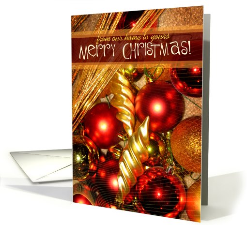 Frome our home to yours Christmas card (471040)