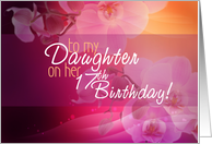 Sweet 17th Birthday card