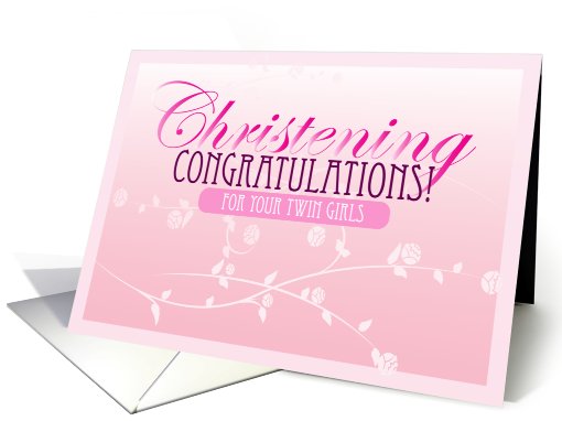 Christening Congratulations card (477636)