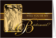 Will you be My Bridesmaid? card