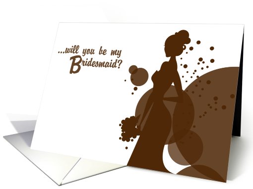 Be my Bridesmaid? card (485385)