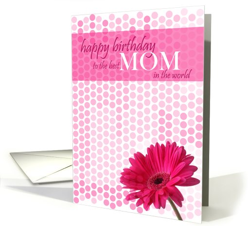 Happy Birthday to Best Mom card (548597)