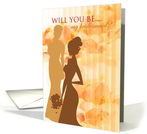 Will you be my bridesmaid? card (553316)