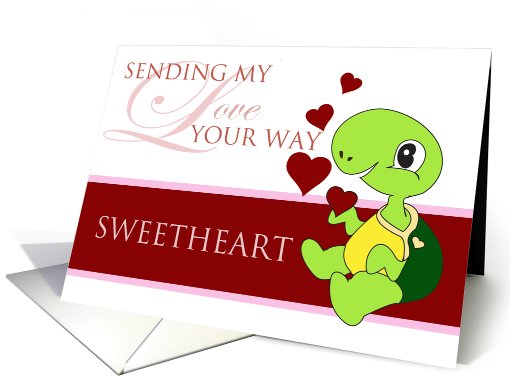Sending my Love Sweetheart card (554356)