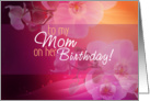 Happy Birthday Mom card